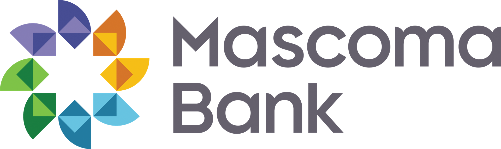 Mascoma Bank pinwheel logo